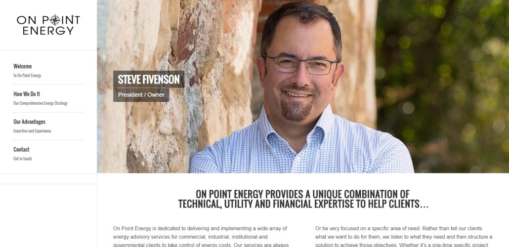 On Point Energy energy strategy