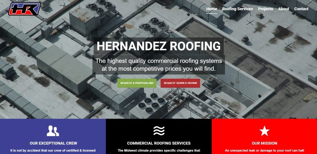 Hernandez Roofing commercial roofing