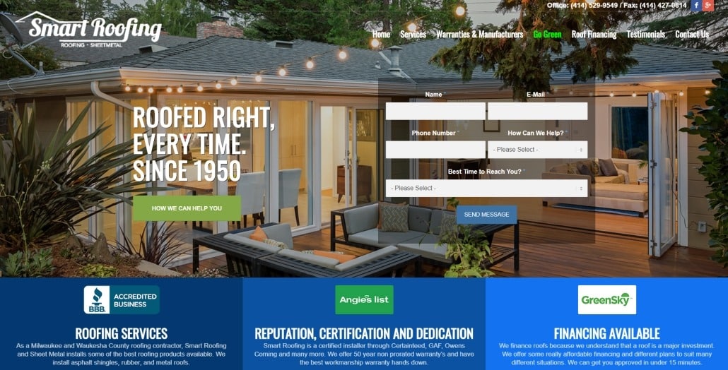 Smart Metal and Sheet Roofing roofing services