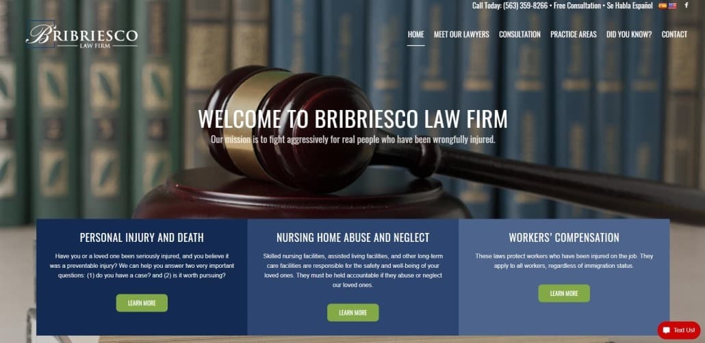 Bribriesco Law Firm personal injury law firm
